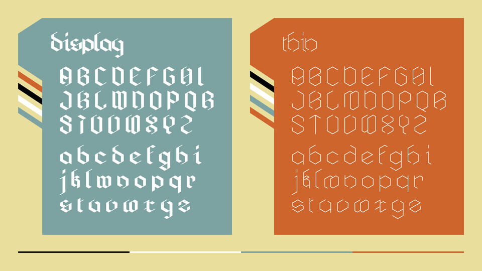 Hexagothic Font