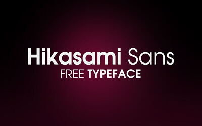 Hikasami Sans Font (3)