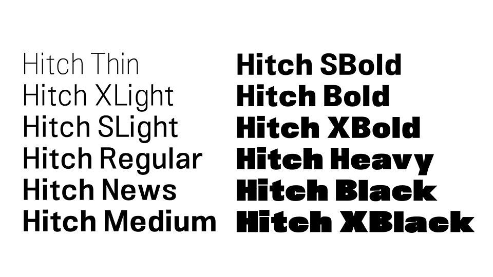 Hitch Grotesk Font