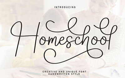 Homeschool Font (7)