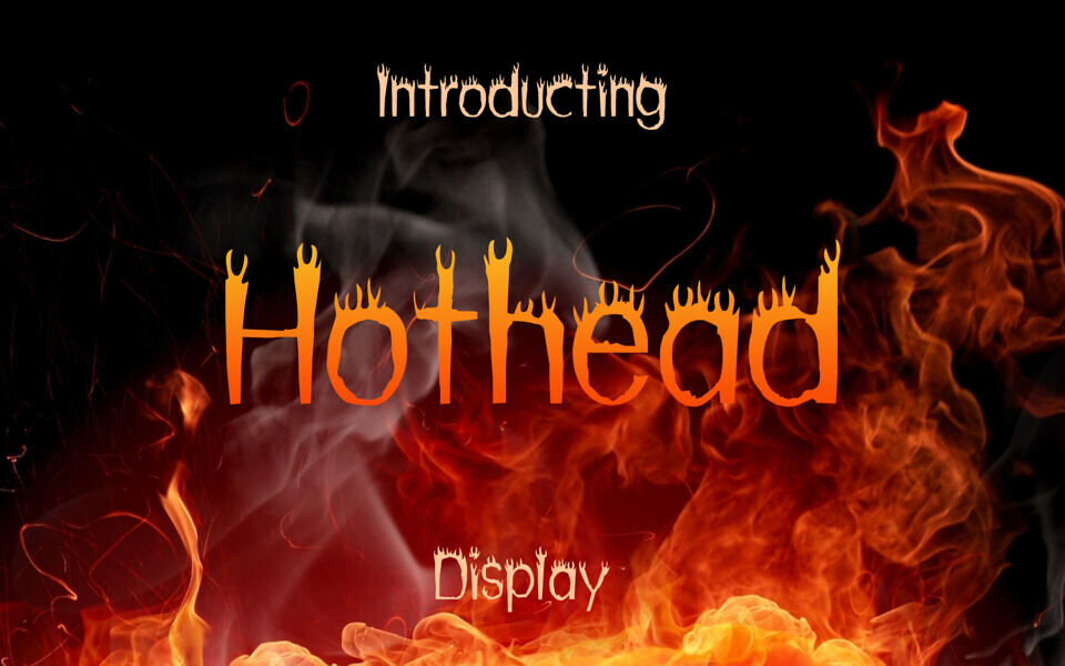 Hothead Font