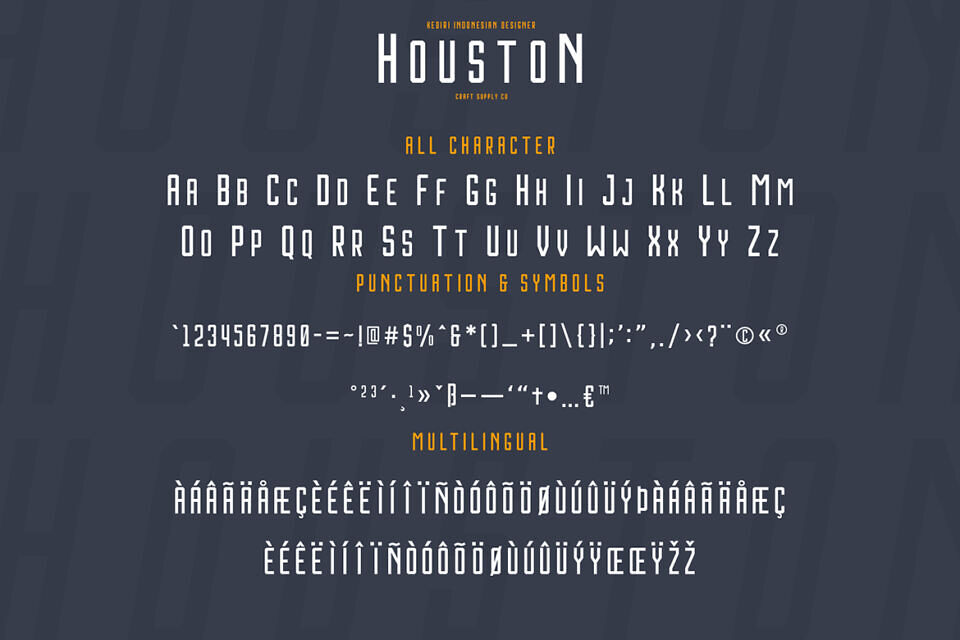 Houston Font