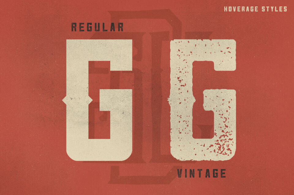 Hoverage Font