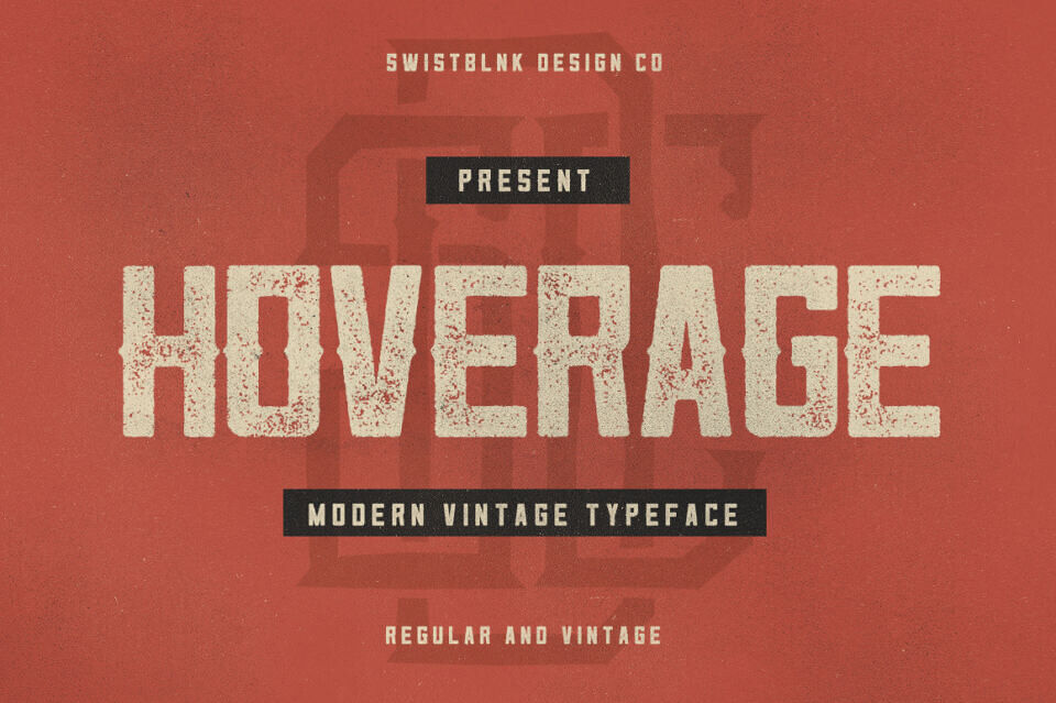 Hoverage Font