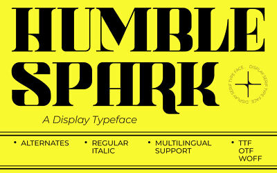 Humble Spark Font