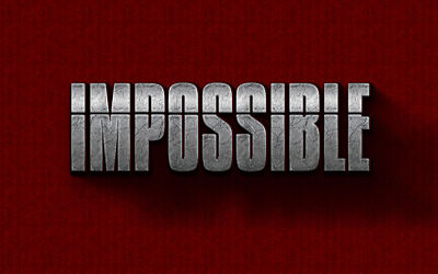 Impossible Font (3)