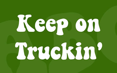 Keep on Truckin Font (3)