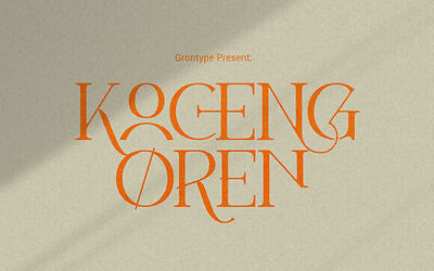 Koceng Oren Font