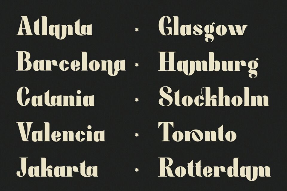 Lasthen Font