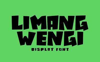 Limang Wengi Font