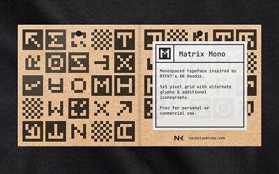 Matrix Mono Font