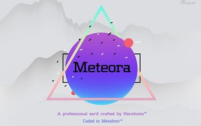 Meteora Font