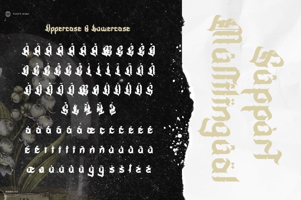 Meviat Gothic Font