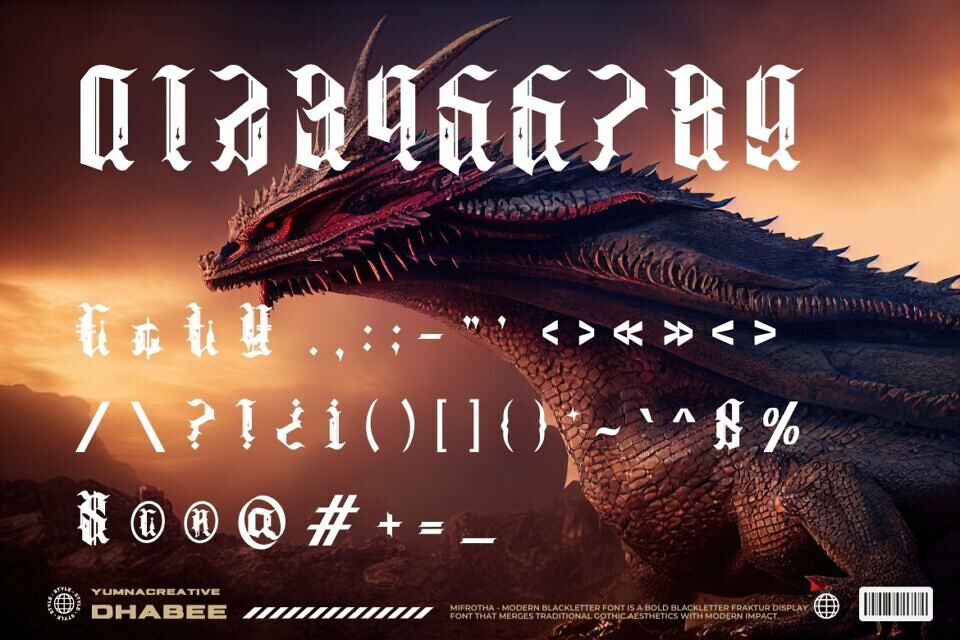 Mifrotha Font