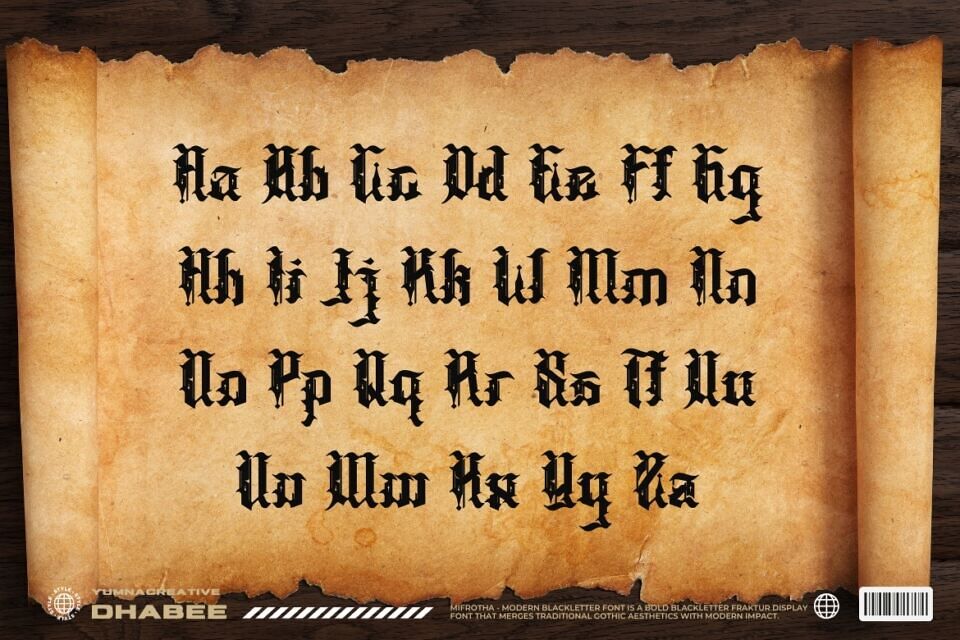 Mifrotha Font