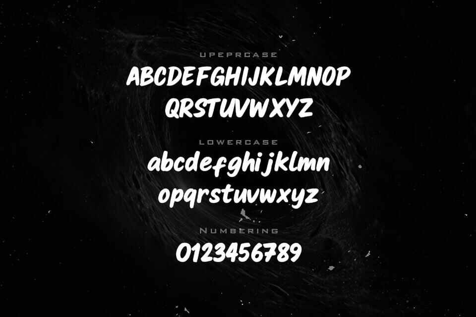 Milkyway Font