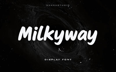 Milkyway Font (3)