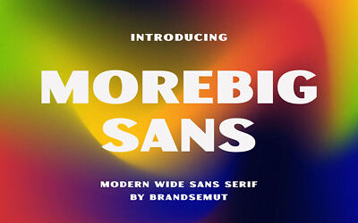 Morebig Sans Font