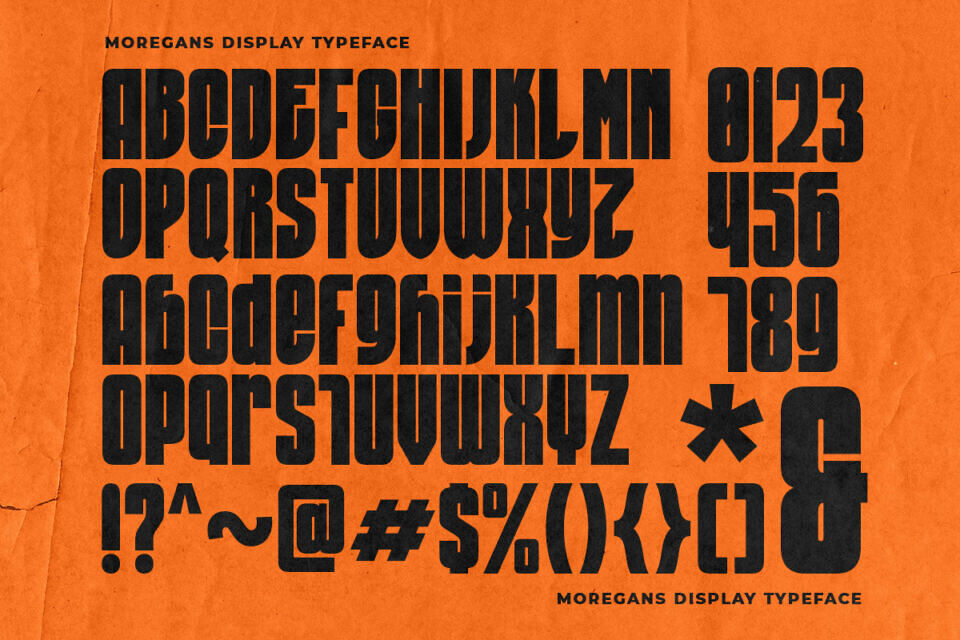 Moregans Font