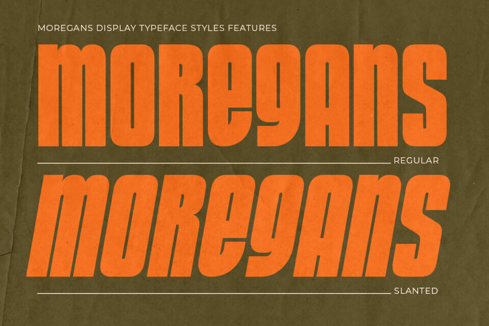 Moregans Font
