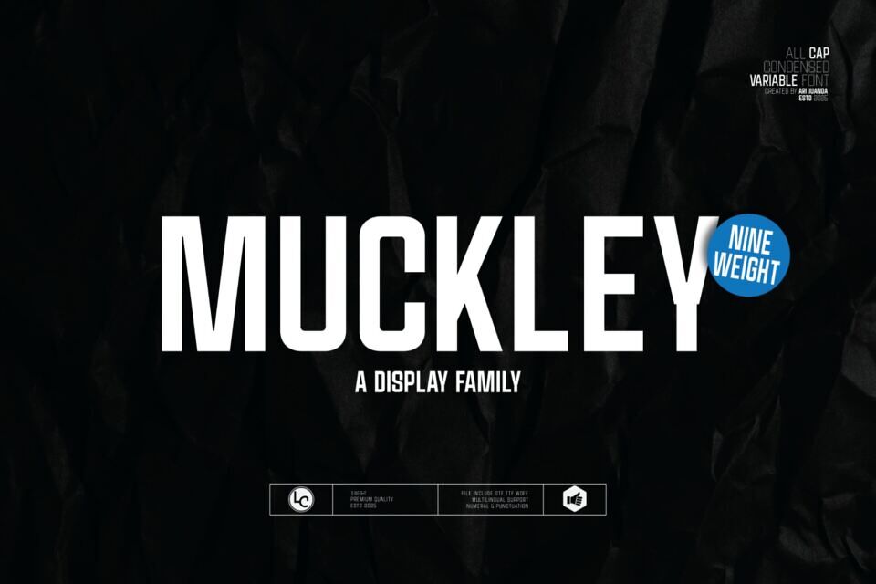 Muckley Font
