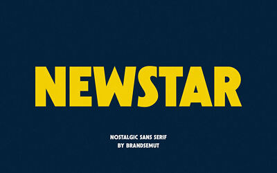 Newstar Font (3)
