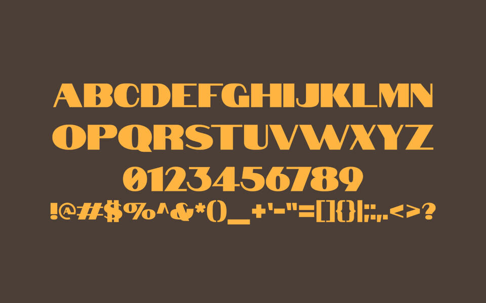 Notable Font