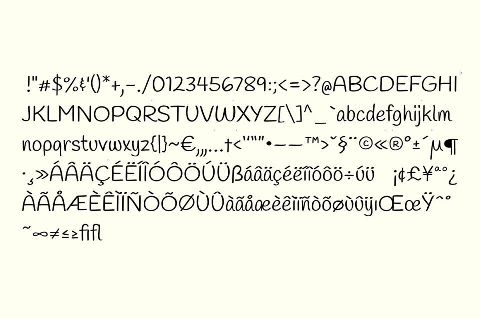Nyoetes Font