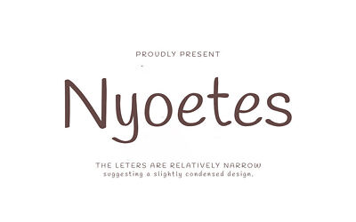 Nyoetes Font (6)