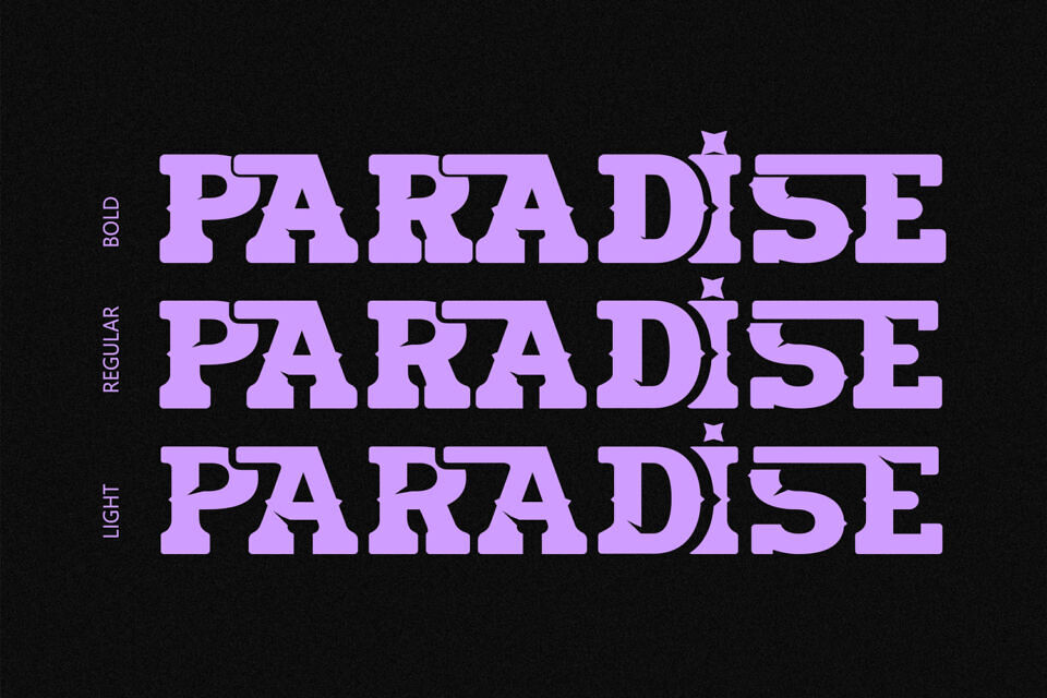 Paradise Font