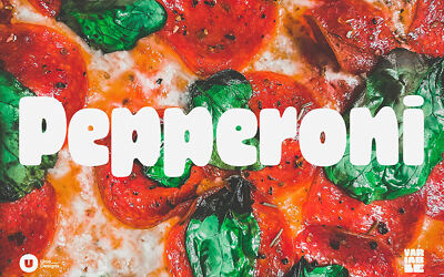 Pepperoni Font (1)