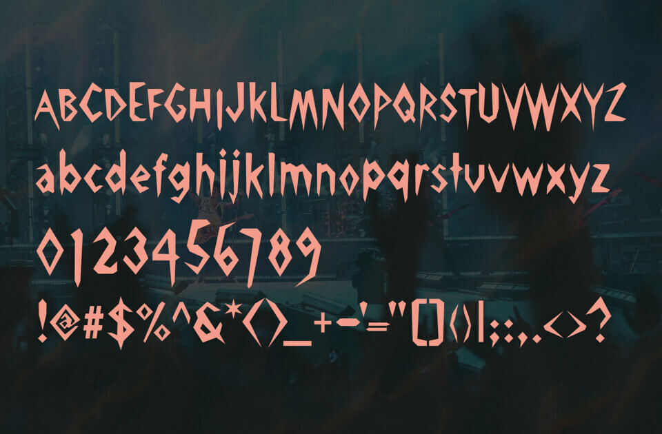Pick Ax Font