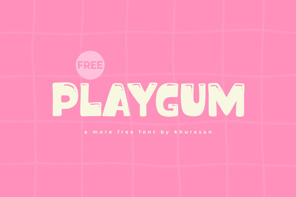 Playgum Font