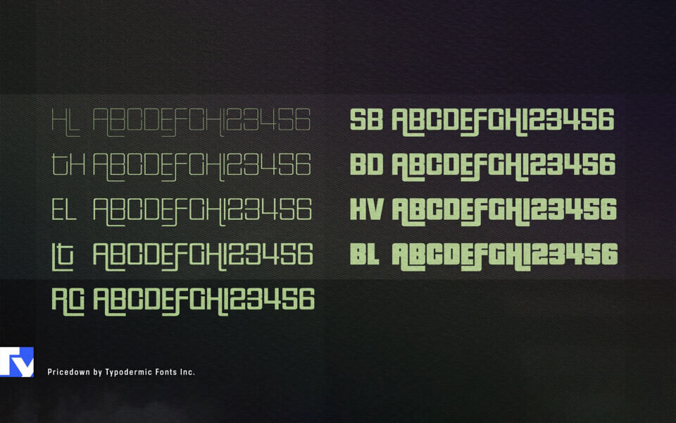 Pricedown Font