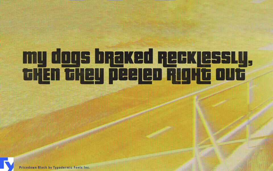 Pricedown Font