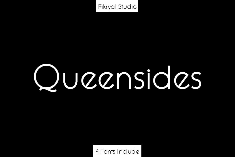 Queensides Font
