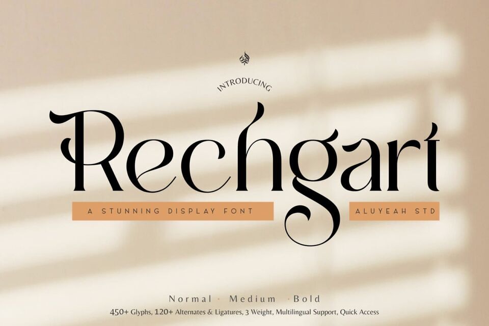 Rechgart Font