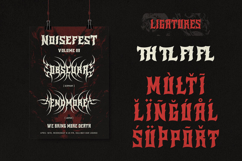 Redband Font