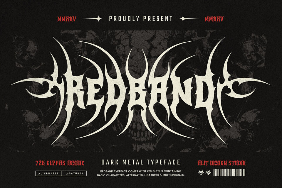 Redband Font