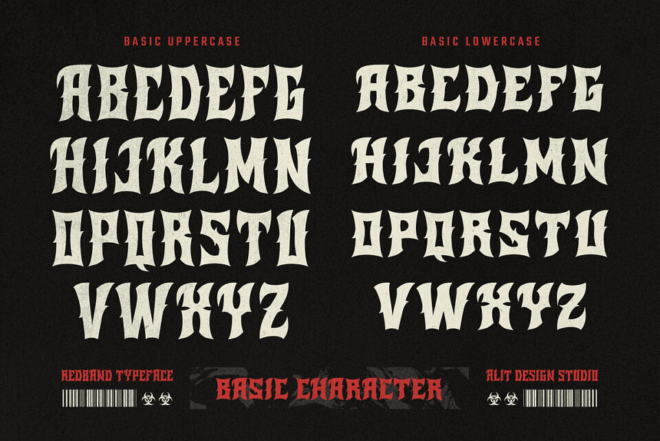 Redband Font
