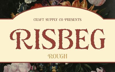 Risbeg Rough Font