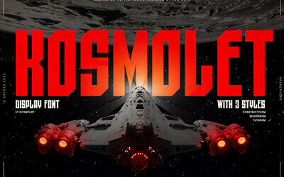 ST Kosmolet Font