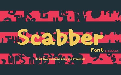 Scabber Font
