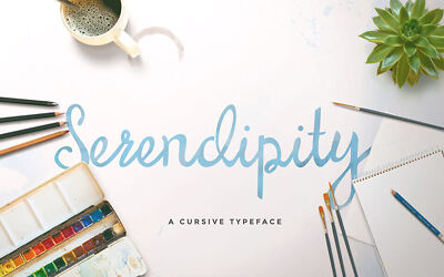 SerendipityScript Font (4)