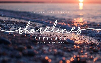 Shorelines Script Font (3)