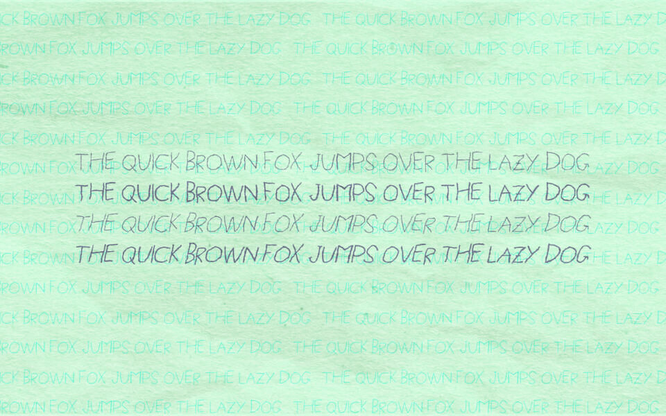 SketchBook Notes Font