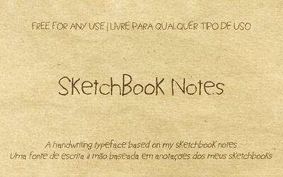 SketchBook Notes Font (4)