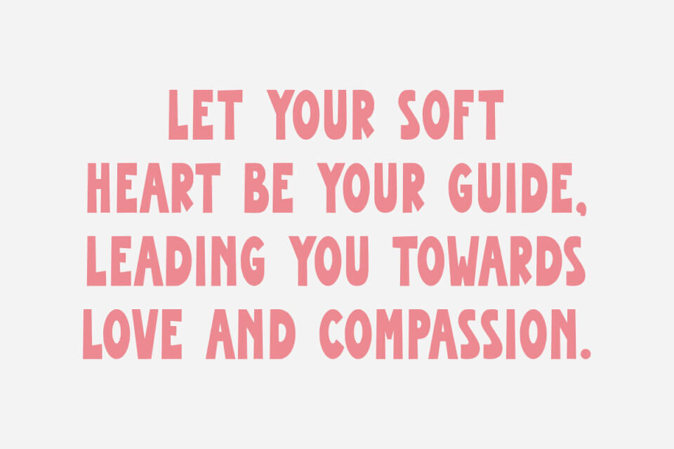 Soft Heart Font