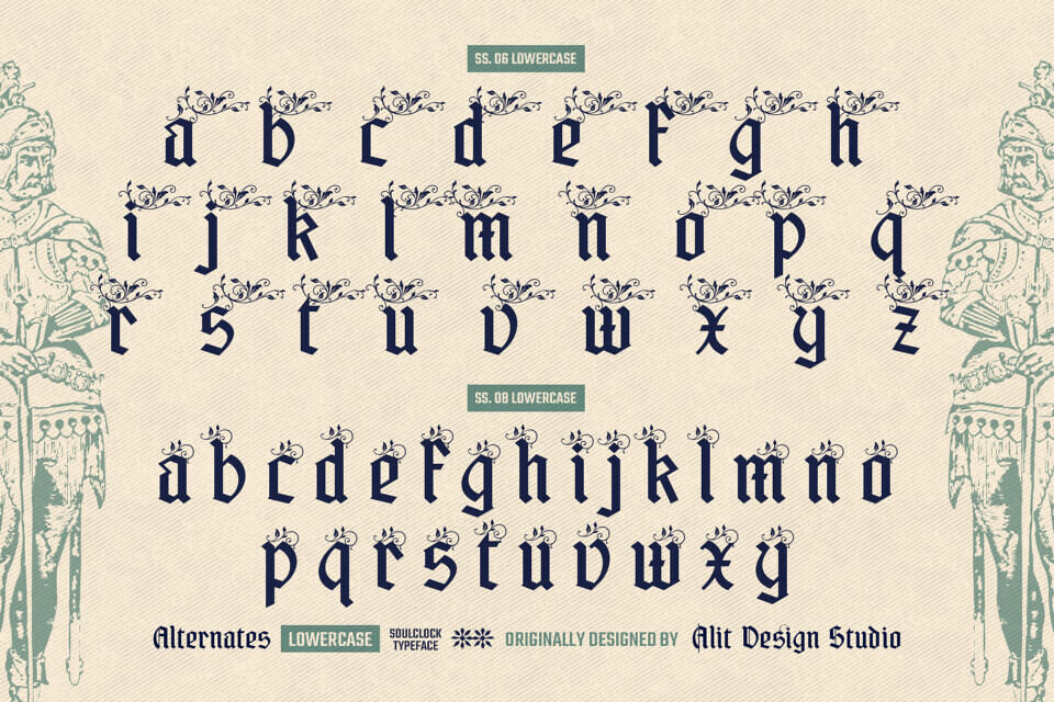 Soul Clock Font
