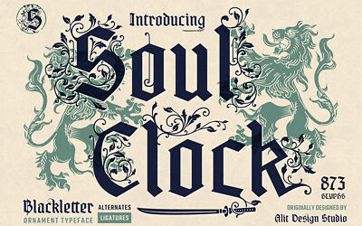 Soul Clock Font